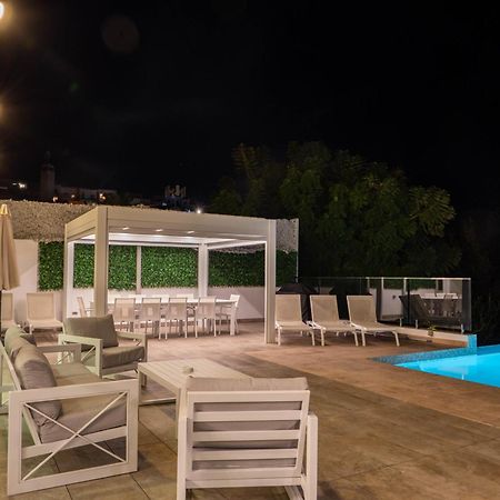 Villa Gaia - Sunset Views, Indoor Heated Pool, Sauna And Games Room Mellieħa Exteriör bild